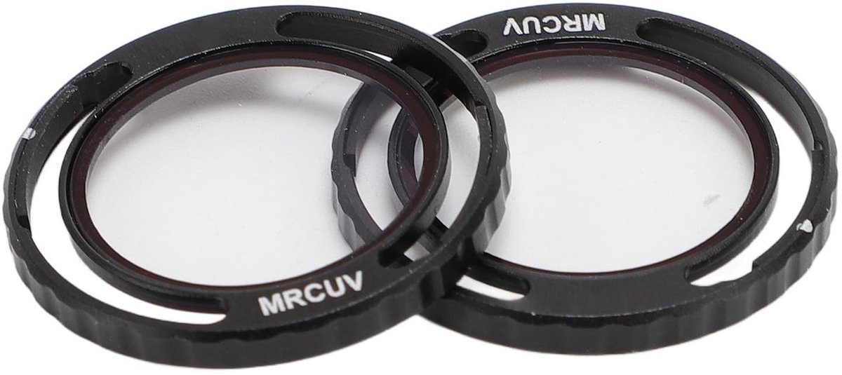 Dailygoody - Cameralensfilter - UV-filter voor Avata 2 Drone - Professioneel ontwerp - 2 Stuks - Optisch glas - Drone-lensfilteraccessoires - Geschikt..