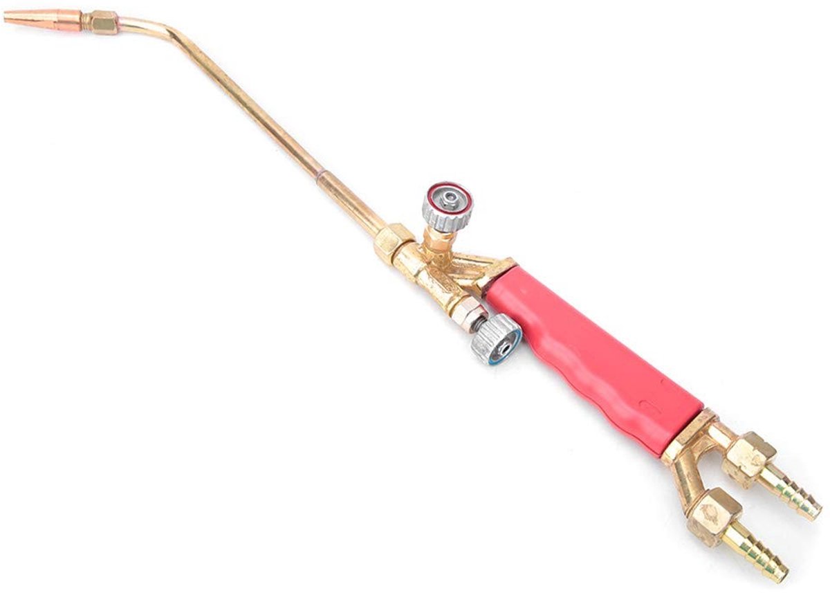 Dailygoody - Zuurstof Acetyleen Lasbrander - Mini Gasbrander - Duurzaam en Hittebestendig - Goud - Ergonomisch Ontwerp - Geschikt voor Precisiewerk -