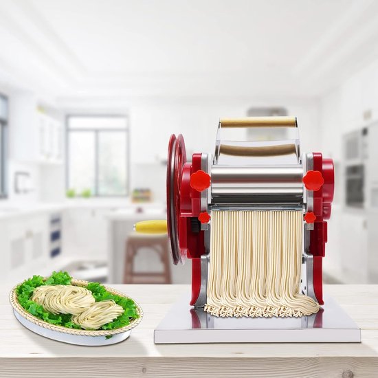 Professionele pastamaker van roestvrij staal voor het maken van verse pasta, ravioli en lasagne — afbeelding 3