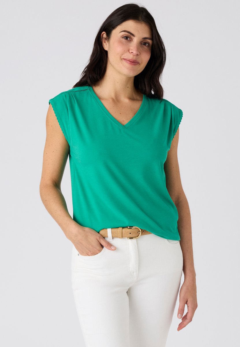 Damart - Top mouwloos Climatyl - Dames - Groen - XS