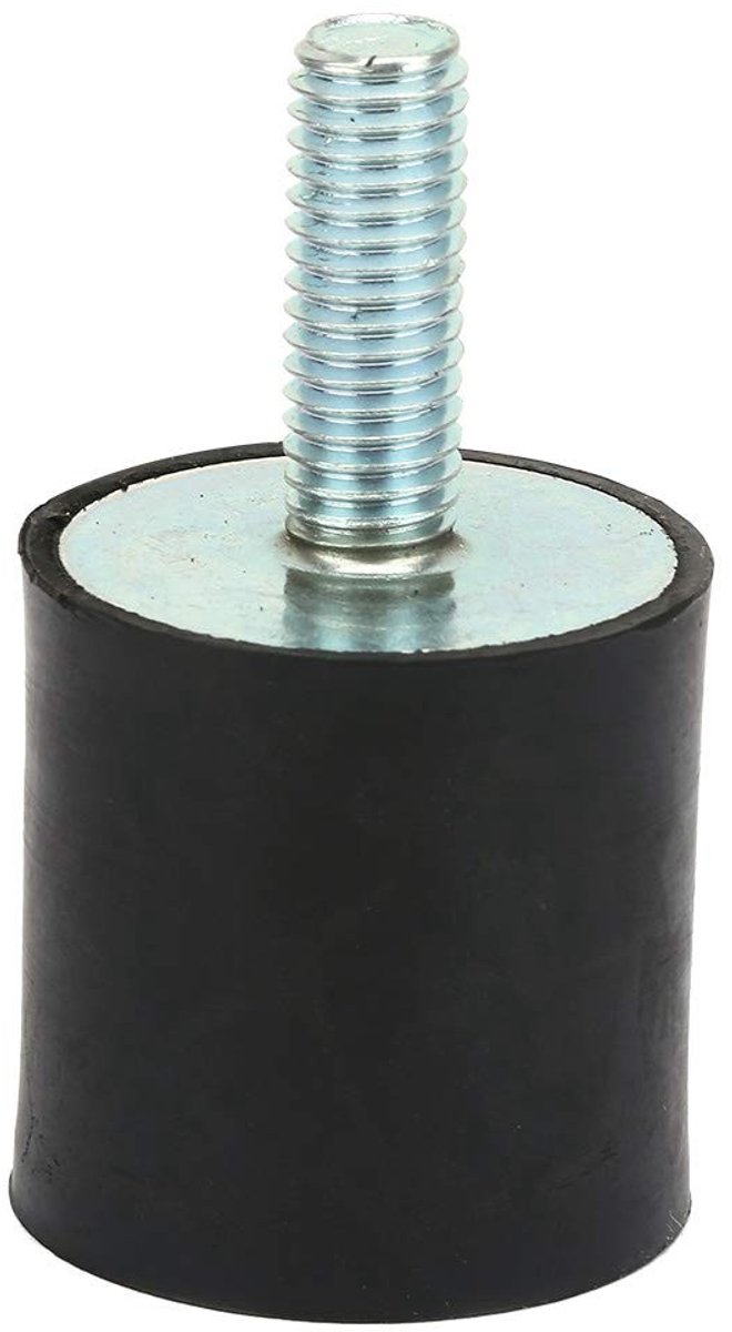 Dailygoods - Dailygoody - Silentblock Rubberen Houders - Antivibratie Isolator - 4 Stuks - Schokdemper Demping - Geschikt voor Luchtcompressoren en Motoren