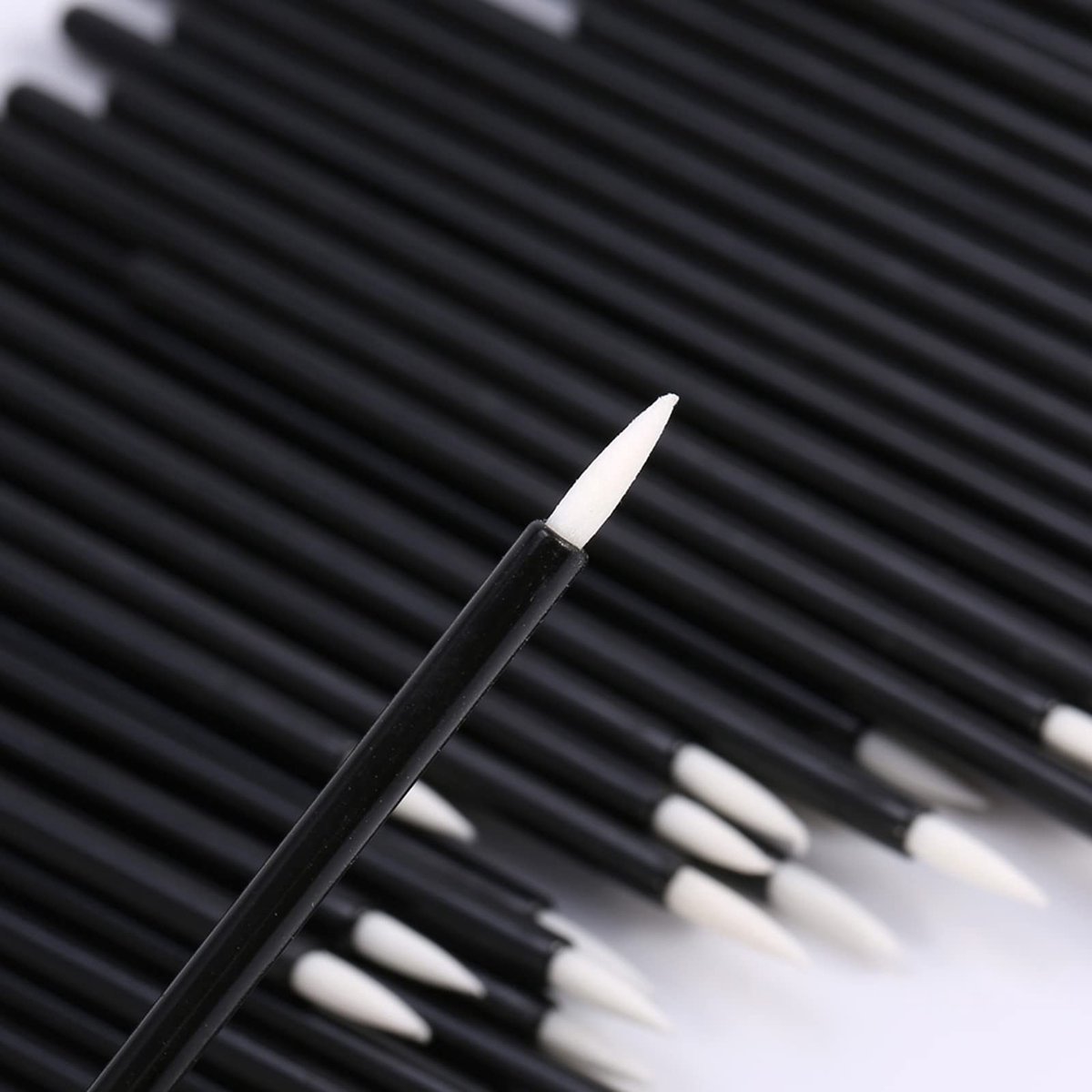 Dailygoods - Dailygoody - Eyeliner Borstel - Make-Up Tool - Wegwerp Applicator - 50 Stuks - Ogen Make-Up - Geschikt voor Huishouden en Schoonheidssalon - Professio...