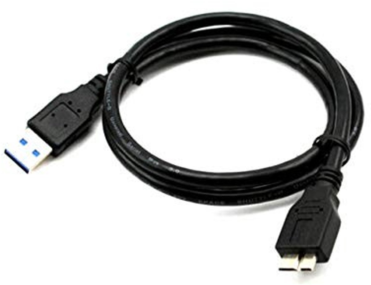 Dailygoods - Dailygoody - USB Kabel - Geschikt voor Nikon D800 - Zwart - Hoogwaardige verbinding - Duurzaam en betrouwbaar - 1.5 meter lengte