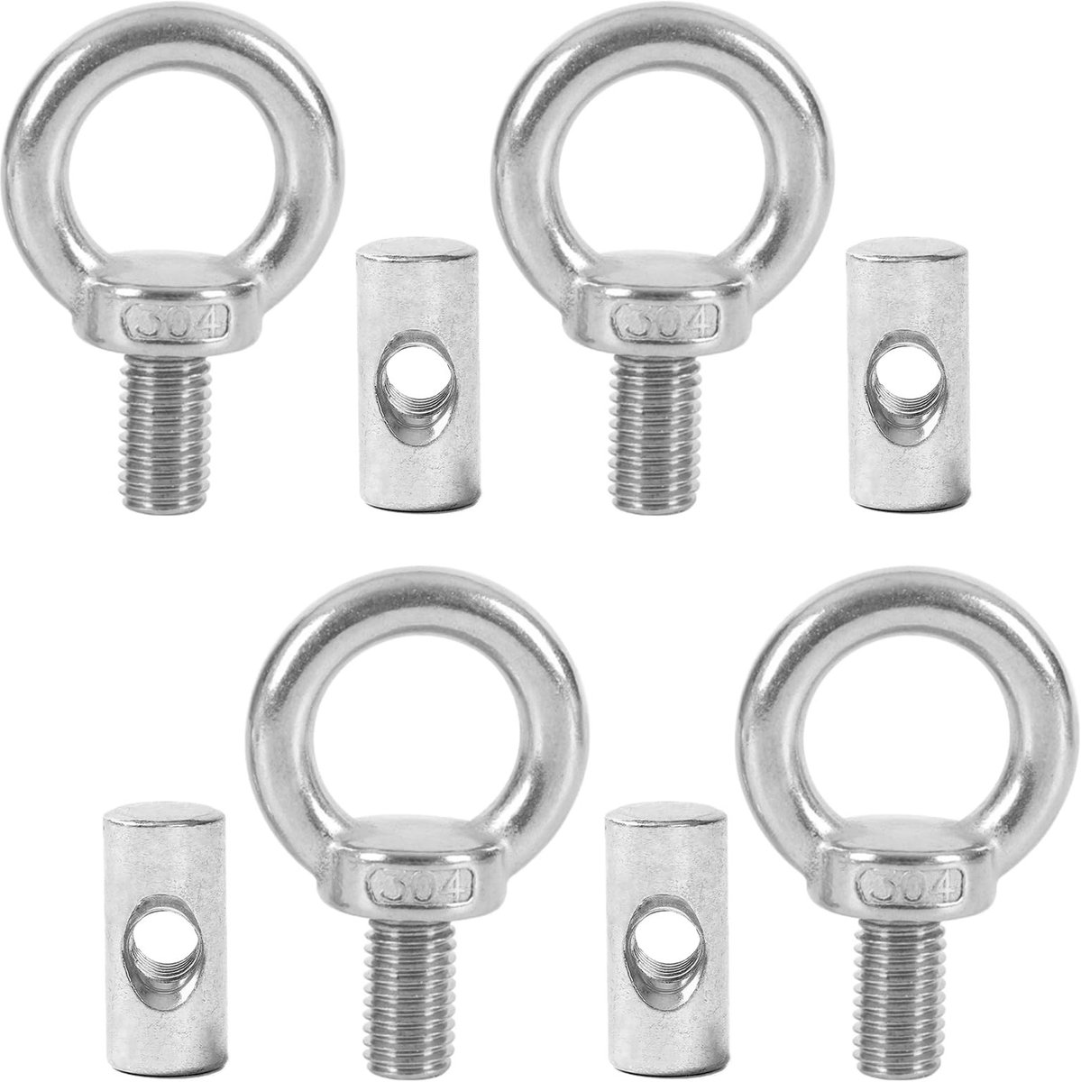Dailygoods - RVS Kederafsluiters voor Markiezenaccessoires