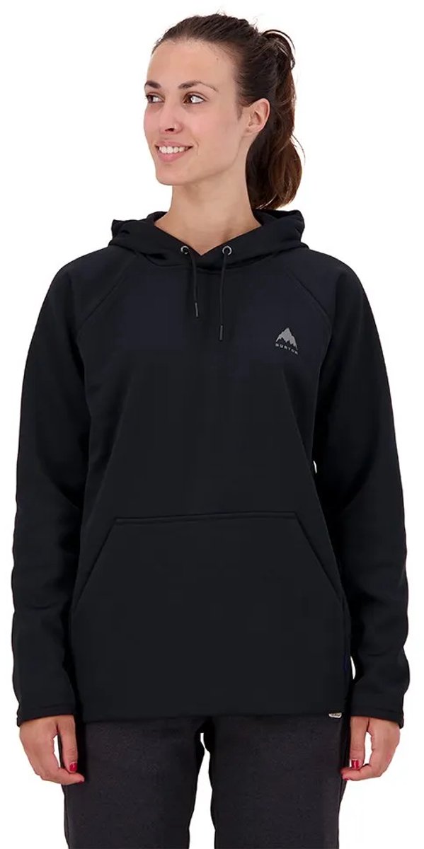 Burton Crown Weatherproof Hoodie Zwart S Vrouw