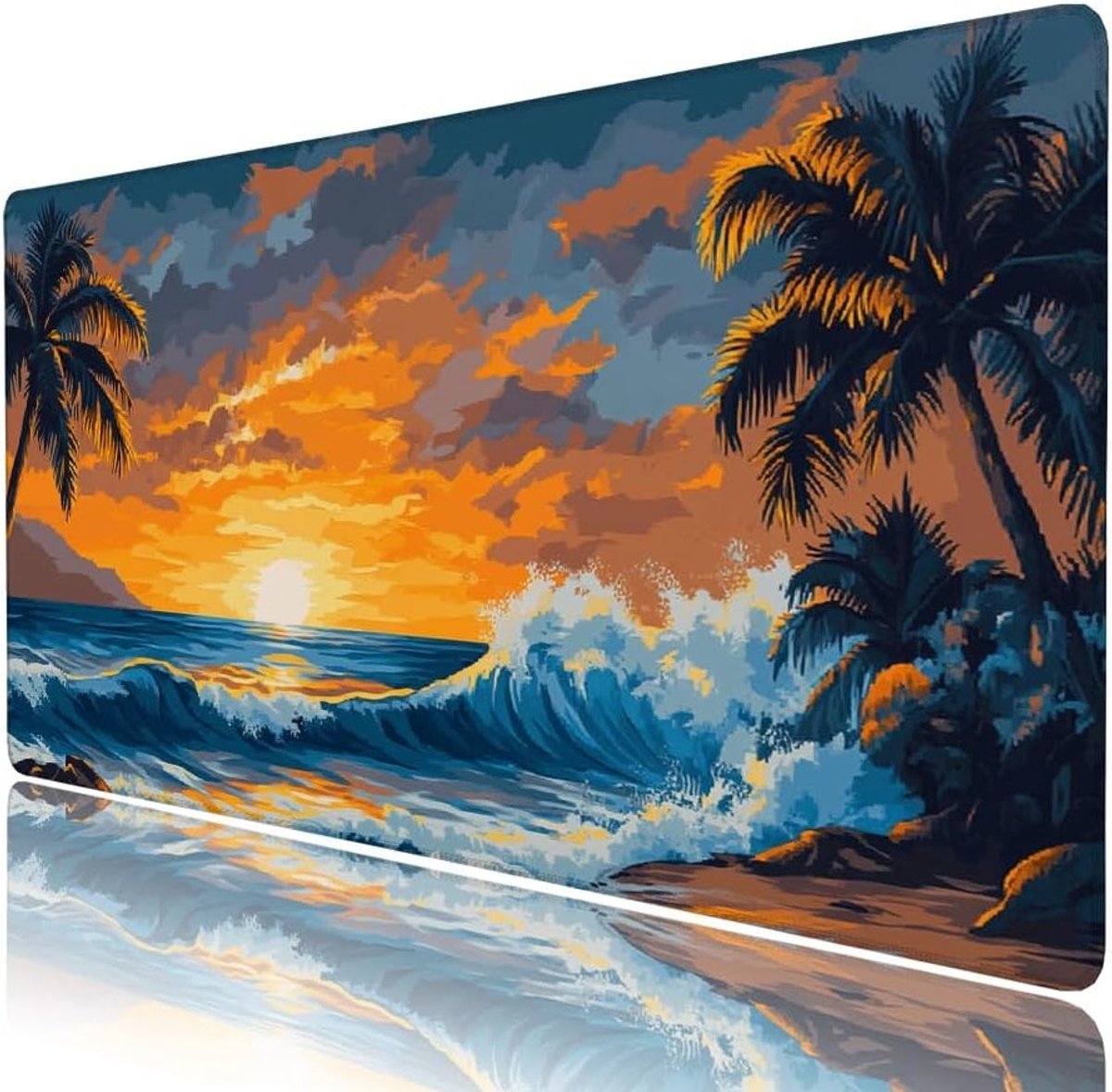 Grote Gaming Mouse Pad XXL voor Desk Protection - Waterdicht, Antislip en Ideaal voor PC en Laptop Gebruik 500 x 250 x 3mm