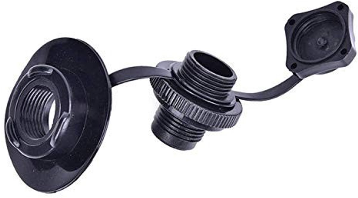 Dailygoods - Dailygoody - Opblaasbare Bootklep Caps - Schroef Ventiel voor Kajaks en Boten - Set van 5 - Waterdicht - Duurzaam - Eenvoudige installatie - Geschikt