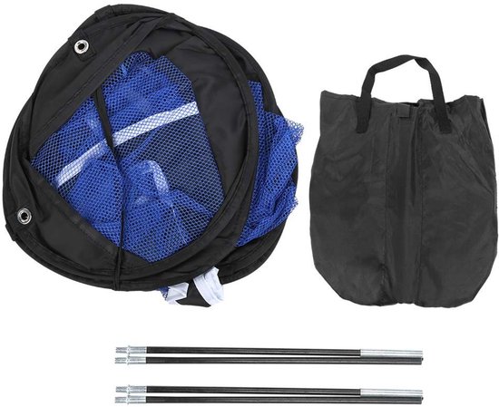 Dailygoods - Dailygoody - Draagbaar golfchipnet - Golftraining - Voor binnen en buiten - Zwart en blauw - Ideaal voor sportliefhebbers - Eenvoudig in gebruik van Dailygoods — afbeelding 5