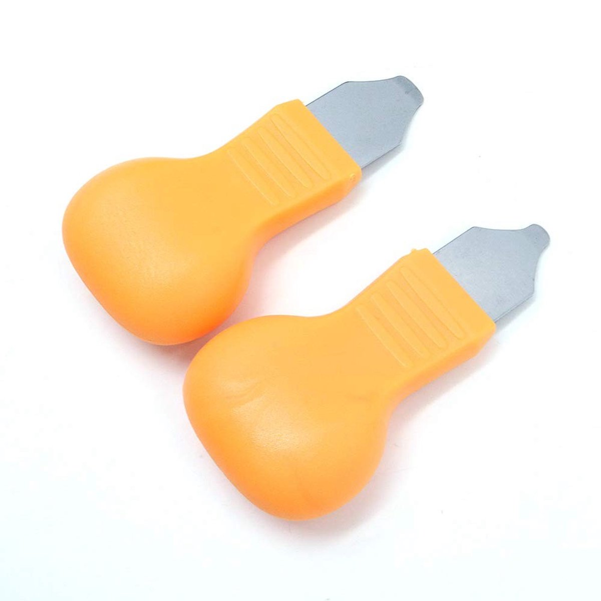 Dailygoods - Dailygoody - Horloge Opener - Horloge Batterij Verwijderen - Roestvrij Staal - Oranje - Reparatie Tool - Geschikt voor Horlogemakers - 2 Stuks