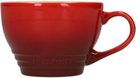 Le Creuset - Tasse Cappuccino - 400 ML - Rouge Cerise