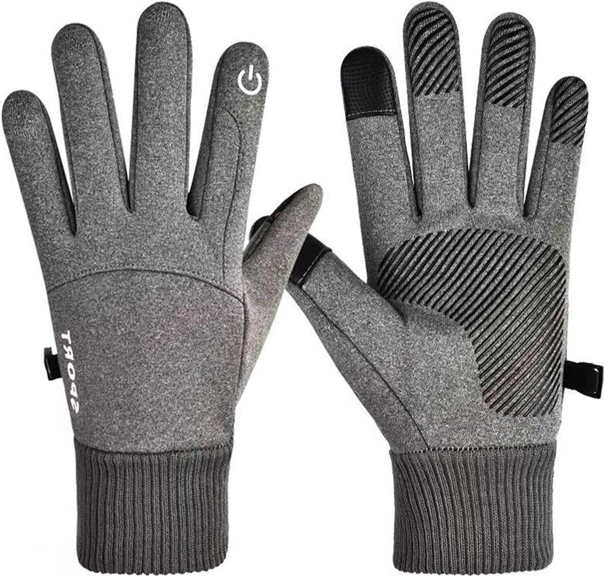 Goedkoopste Thermische warme fietshandschoenen voor heren winter winddicht waterdicht met touchfunctie - dun en warm voor mannen en vrouwen joggen fietsen klimmen