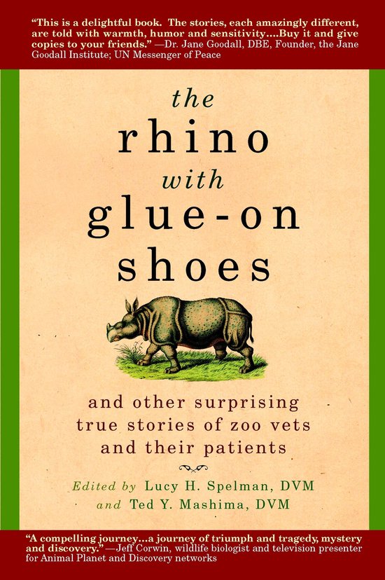 The Rhino With Glue-On Shoes - cover