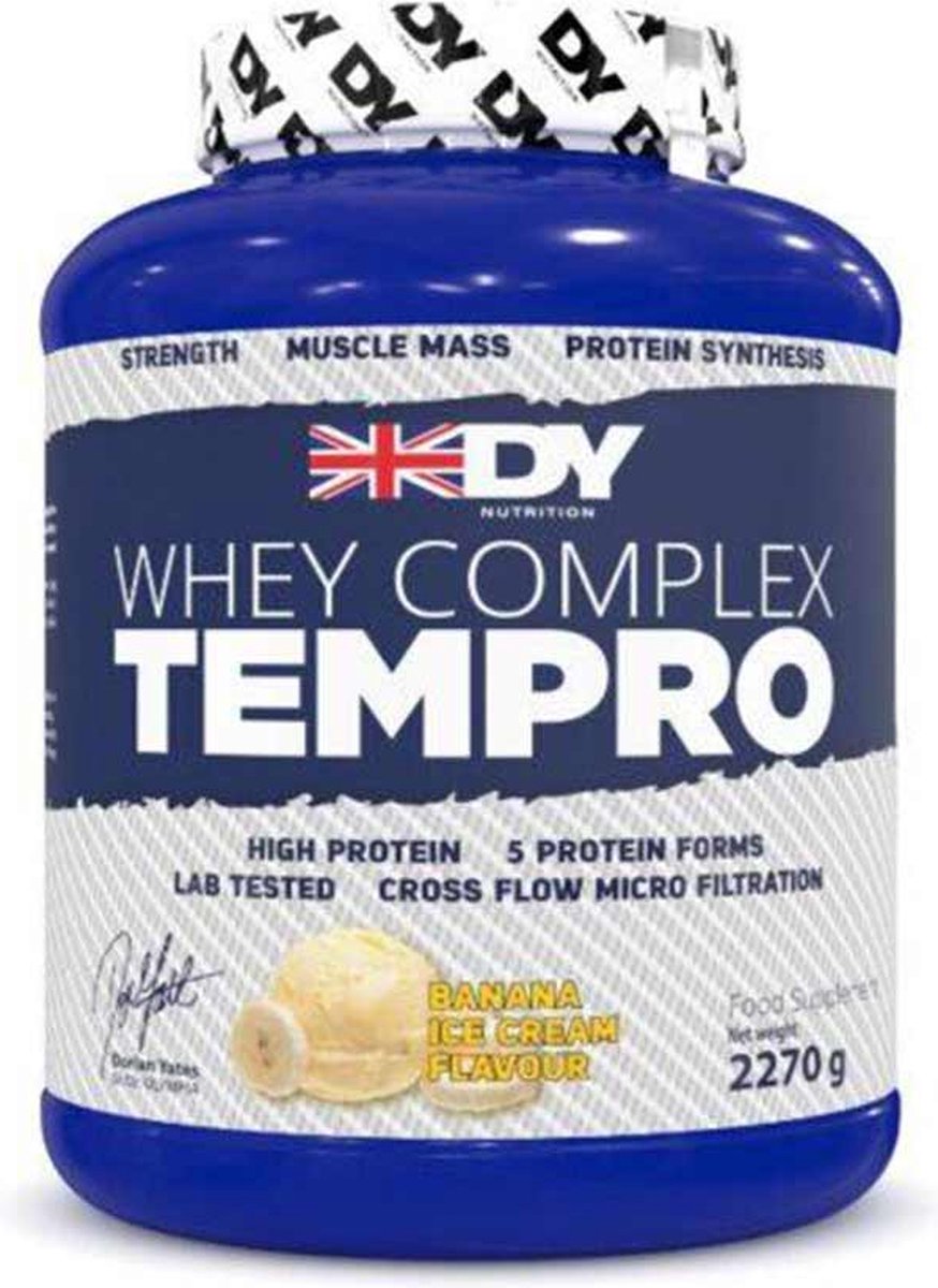 Goedkoopste Whey Tempro Protein Complex 2000gr Banana