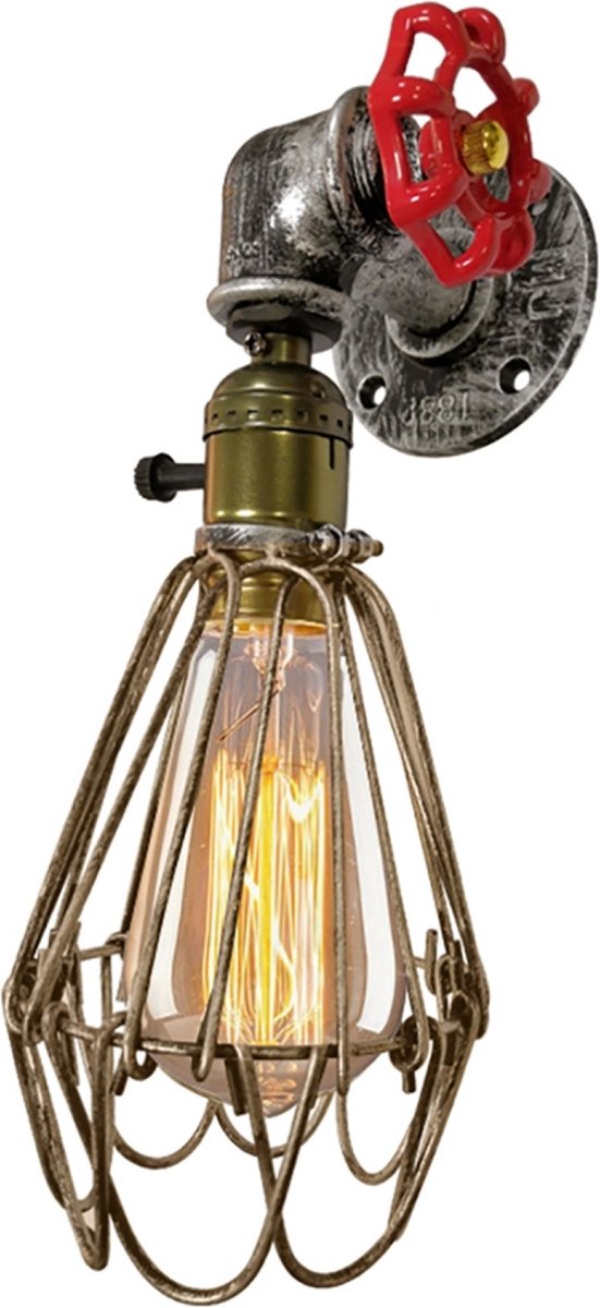 OHNO - Woonaccessoires - Estela Wandlamp - Zilver - Tijdloos - Modern - Industrieël