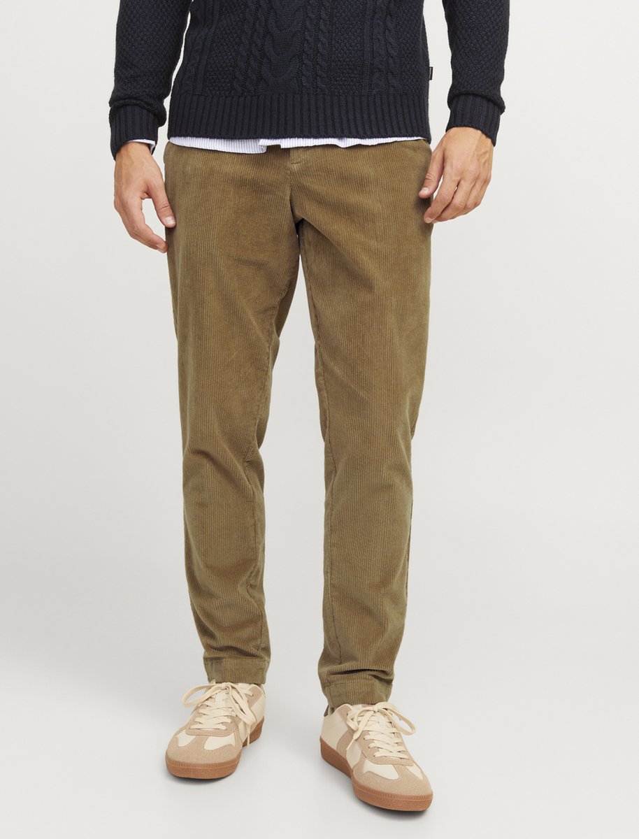 Jack & Jones Heren Chino Broek comfort/relaxed Bruin 36W / 36L Volwassenen