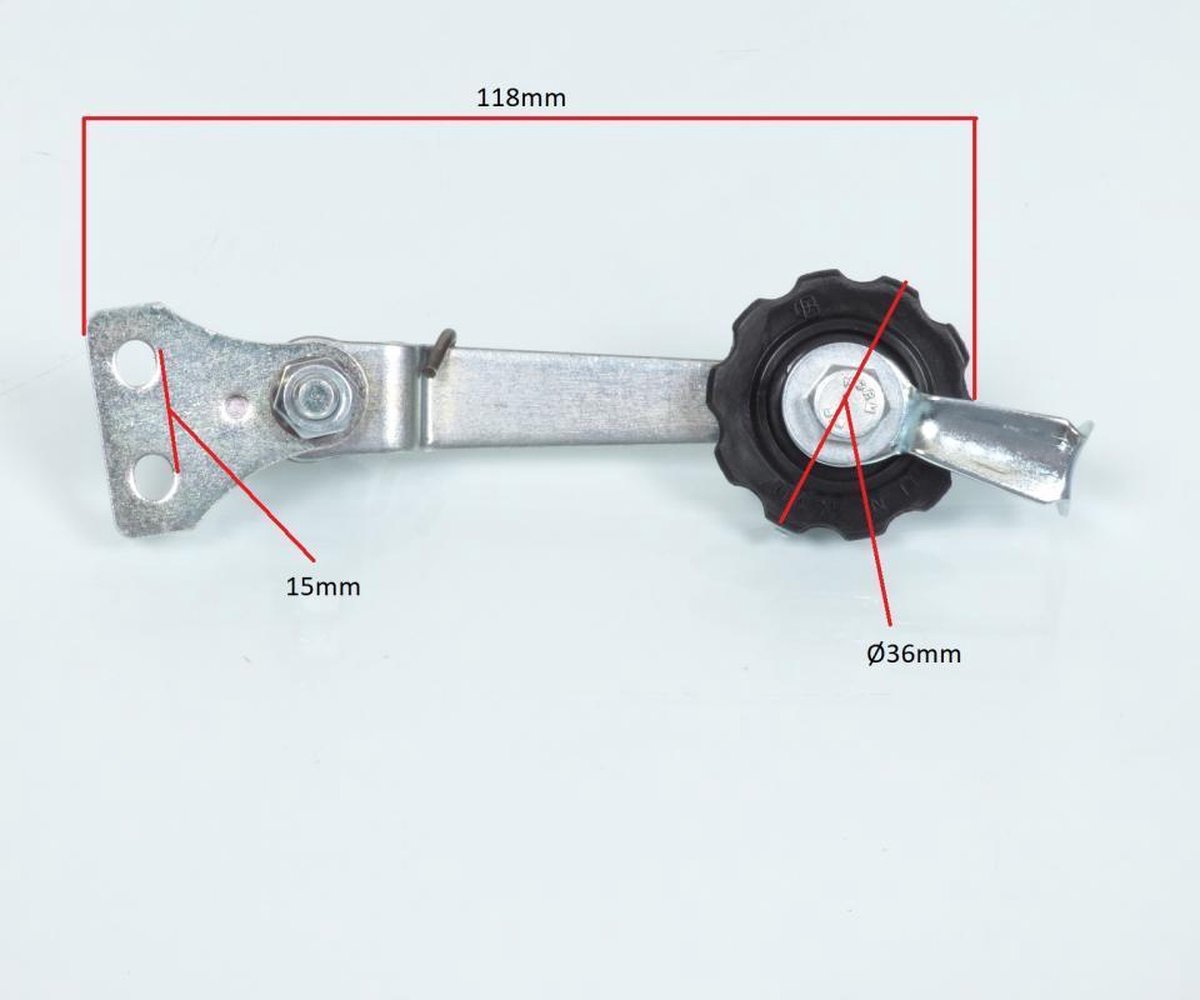 Buzzetti fiets positie kettingspanner voor MBK bromfiets 51 0338 Nieuw