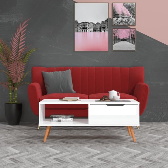Altea - Salontafel - Wit hoogglans