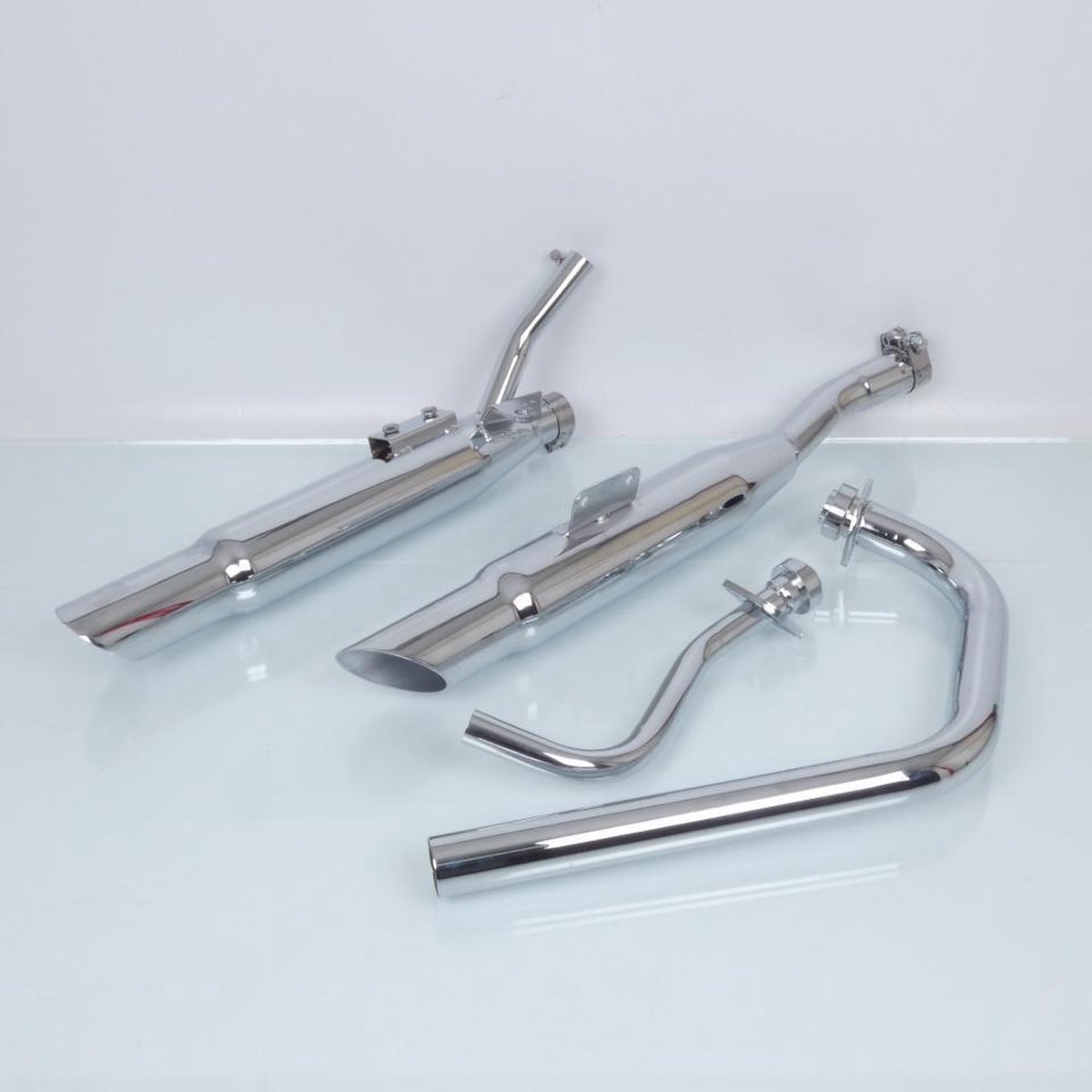 Pot d échappement Marving pour Moto Yamaha 250 XV Virago 1989 à 1994 Neuf