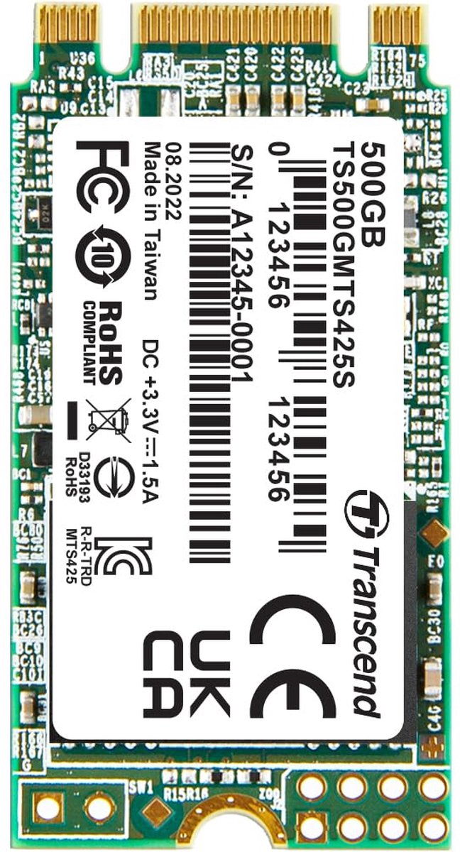 Transcend 425S 500GB M.2 SSD