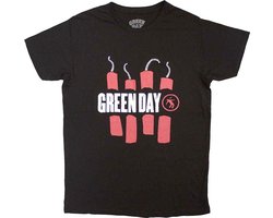 Green Day - Dynamite Heren T-shirt - XL - Zwart