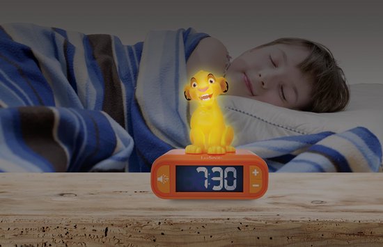 Simba Night Light Wearmklok met geluiden van Merkloos — afbeelding 2