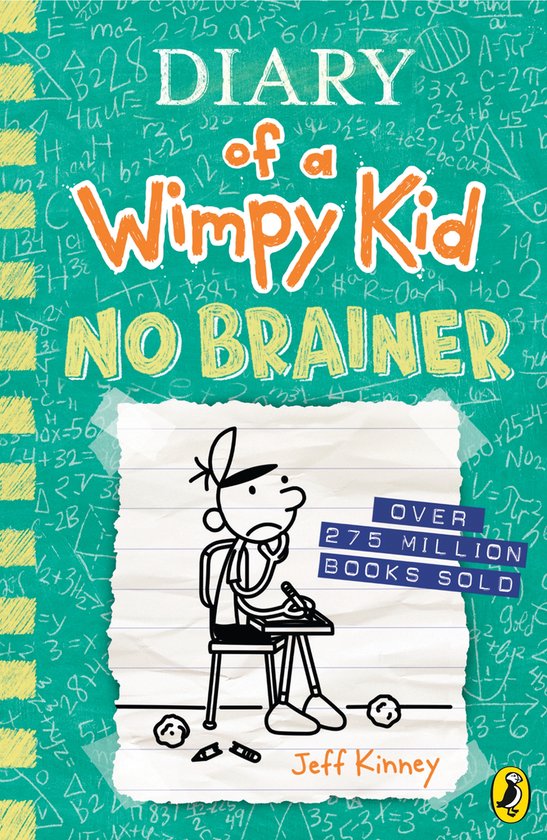 Diary of a Wimpy Kid18- Diary of a Wimpy Kid: No Brainer (Book 18)