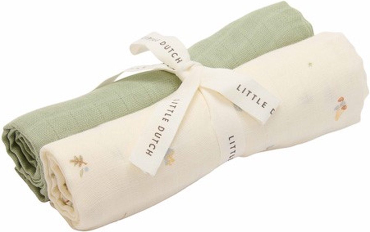 Goedkoopste Swaddle - Wit - Forest Friends - Forest Treasures