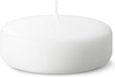 Bolsius - Maxi Drijfkaarsen - Wit - 12 stuks