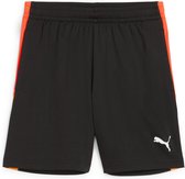 Shorts d'entraînement PUMA IndividualLIGA 2 Jr (poches ouvertes) Pantalon de sport unisexe - PUMA Black- Heat Fire