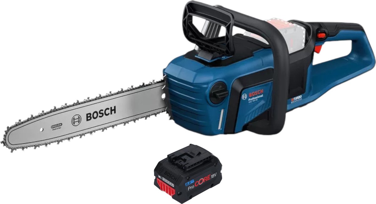 Bosch GKE 18V-40 Professional accukettingzaag 18 V 40 cm borstelloos + 1x ProCORE-accu 8,0 Ah - zonder oplader
