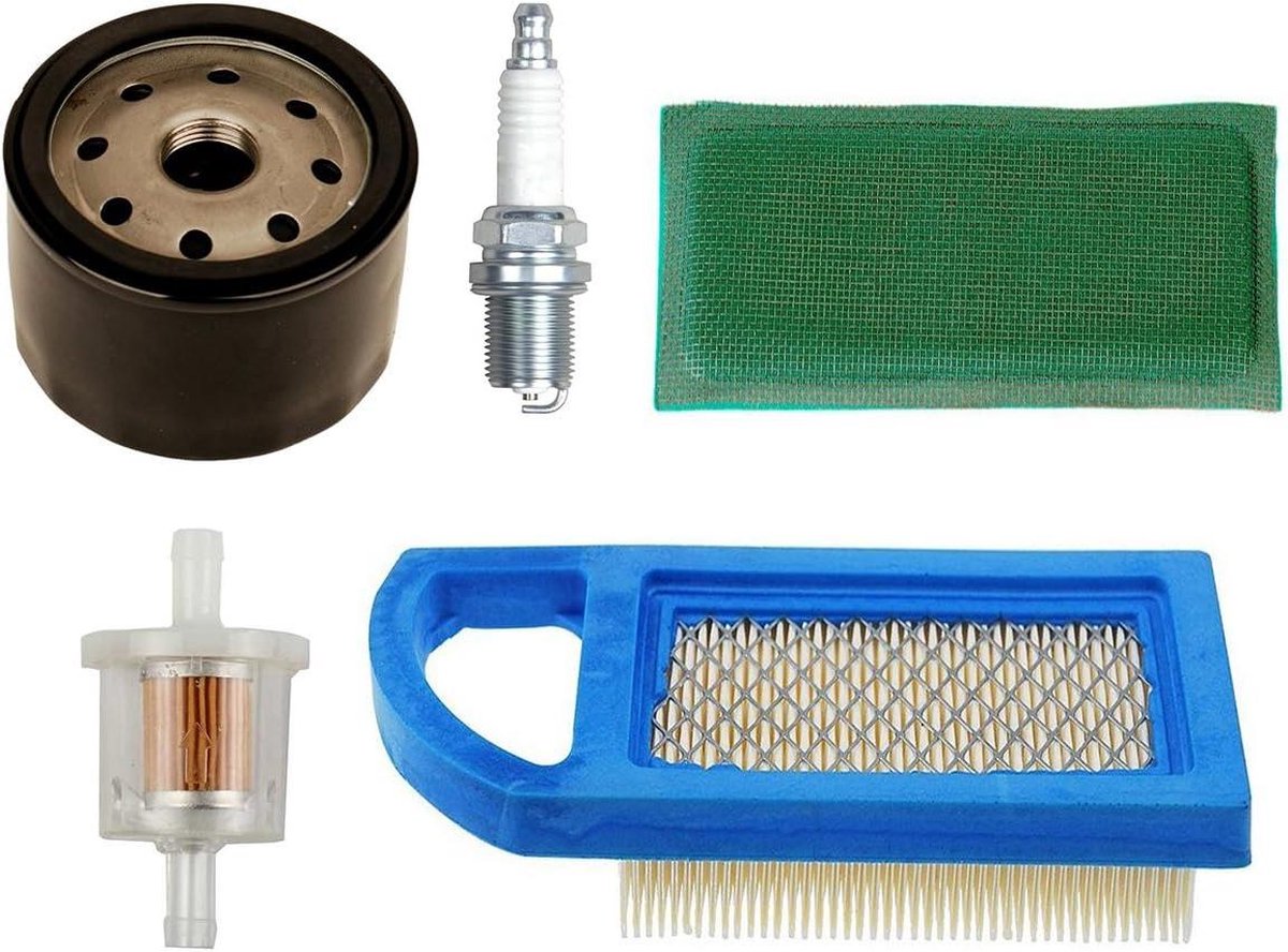 Lucht Pre Filter - Oliefilter 492932S - Brandstoffilter - Bougie - Compatibel met Briggs & Stratton Motoren