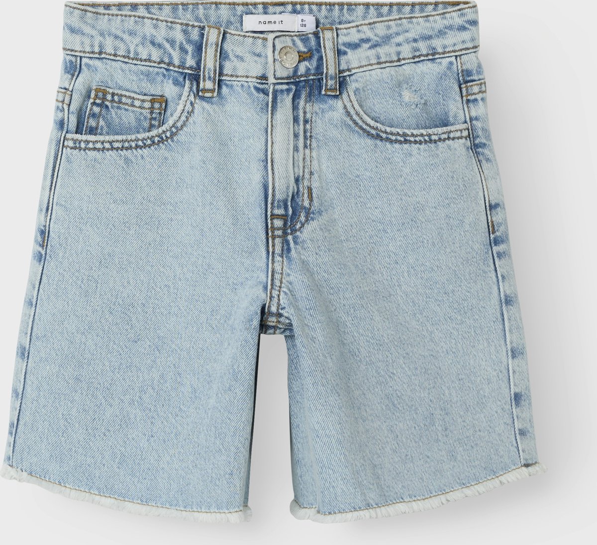 Name it Denim short Wijde pijpen