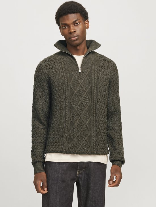 Pull Homme JACK&JONES JPRBLUNORTH KNIT HIGH NECK SN - Taille M