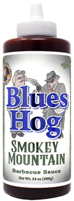 Blues Hog Smokey Mountain Barbecue Saus fles 680g.