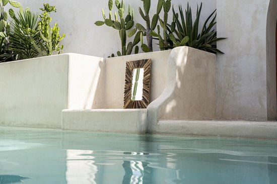 PS- Collection Le Miroir Encadré Bois Flotté - 60x41x4cm - Naturel - miroir doré, miroir mural, miroir mural rectangulaire, miroir mural industriel, miroir mural noir, miroir mural rond, miroirs muraux de salon, miroir décoratif, miroir rond