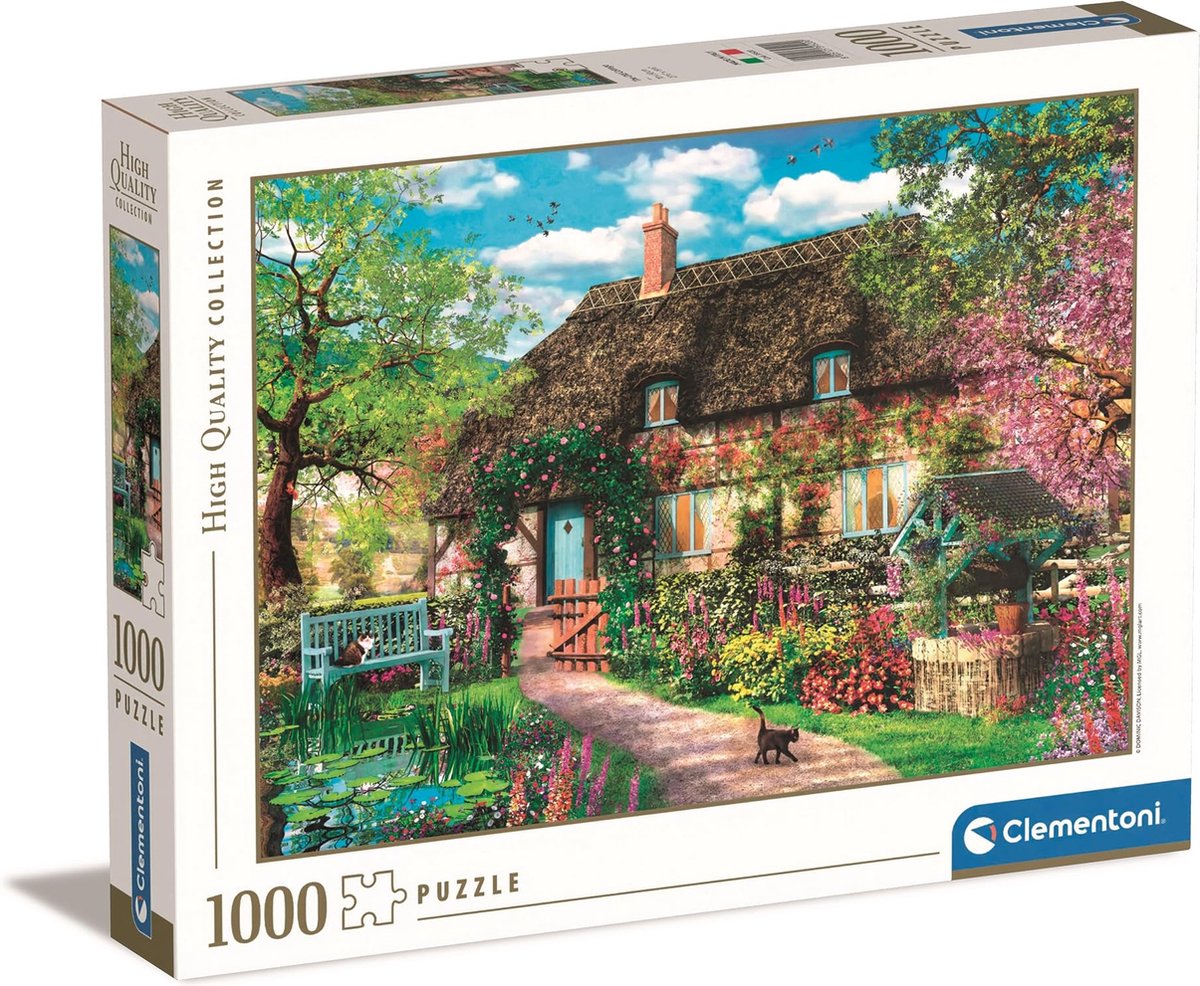 Clementoni puzzel 1000 The Old Cottage