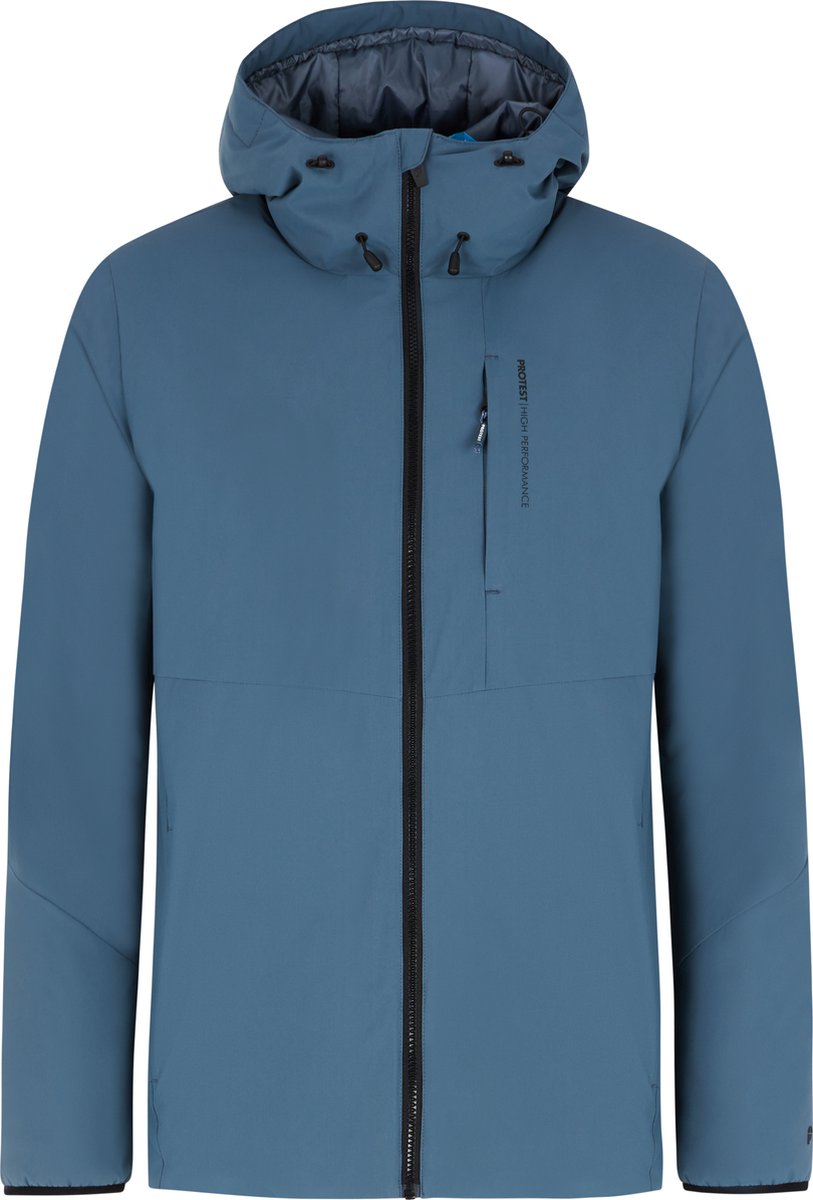 Protest Prtplane – Skijas Heren – Waterafstotende afwerking – Winterjas – Waterkolom 10K Blauw
