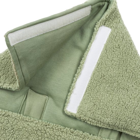 Meyco Baby Teddy voetenzak - olive green - 40x82cm van Meyco Baby — afbeelding 4