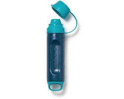LifeStraw Peak Series Solo Personal Water Filter Straw, Blue Rasperry - Waterfilter