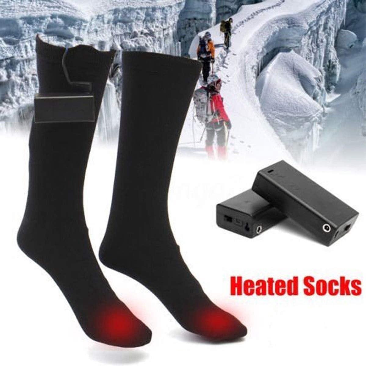 Mrs. Jones Elektrisch Verwarmde Sokken Batterij-Aangedreven Voeten Warmer Verwarming Winter Warme Sokken Unisex Verwarming Thermische Kousen Geschikt Voor Wandelen Klimmen Andere . — cadeau in Sport & Outdoor - foto 6