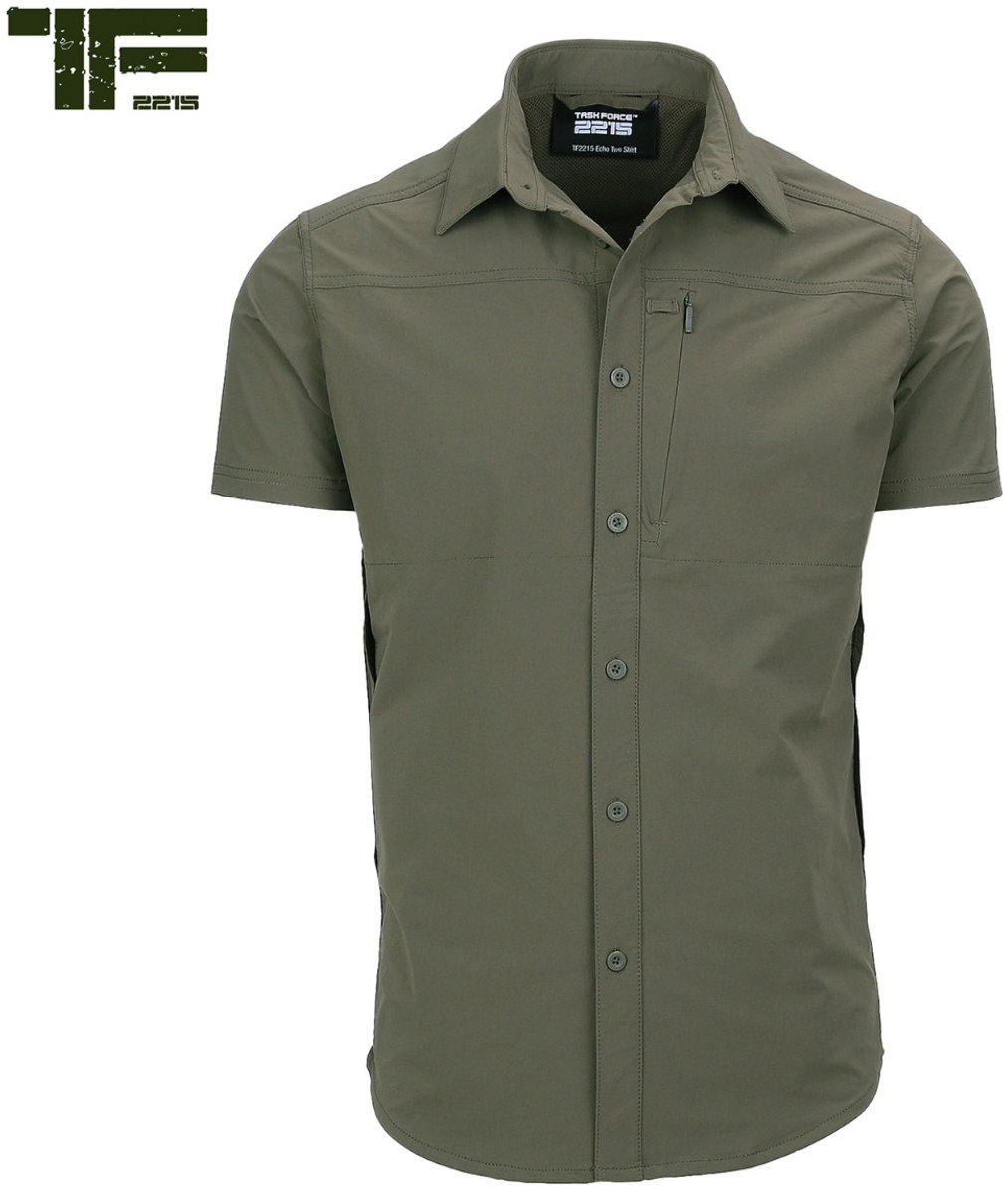 TF-2215 - TF-2215 Echo Two shirt (kleur: Ranger Groen / maat: XXL)