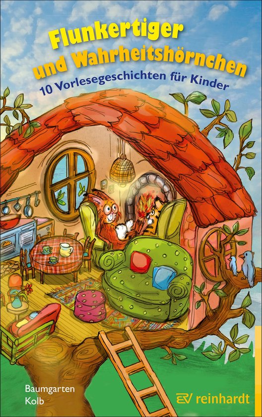 reinhardt junior - Flunkertiger und Wahrheitshörnchen - cover
