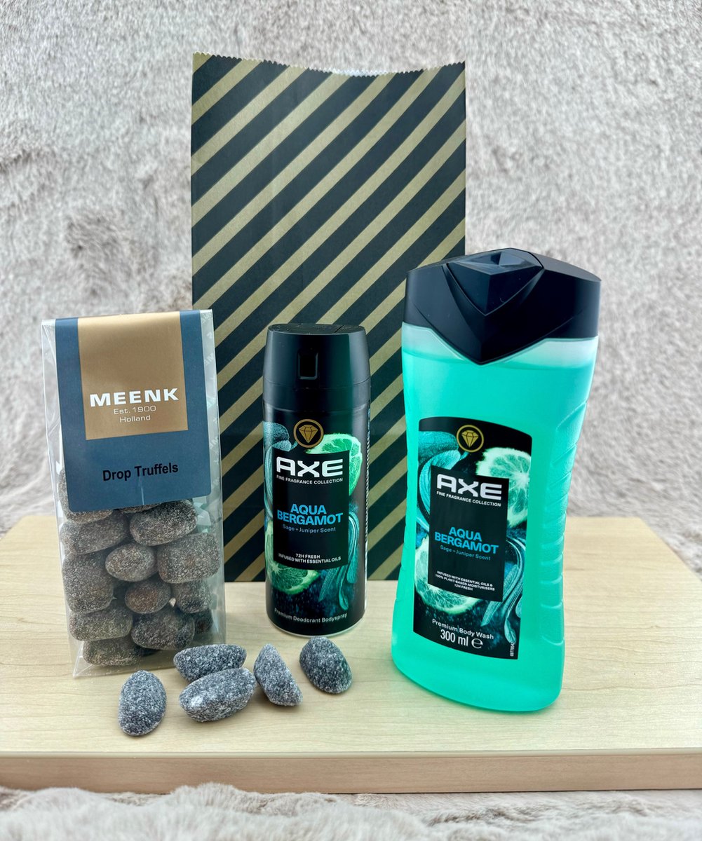 Goedkoopste Heren •Cadeaupakket Axe Bergamot• - Cadeau voor Mannen - Perfect Gifts