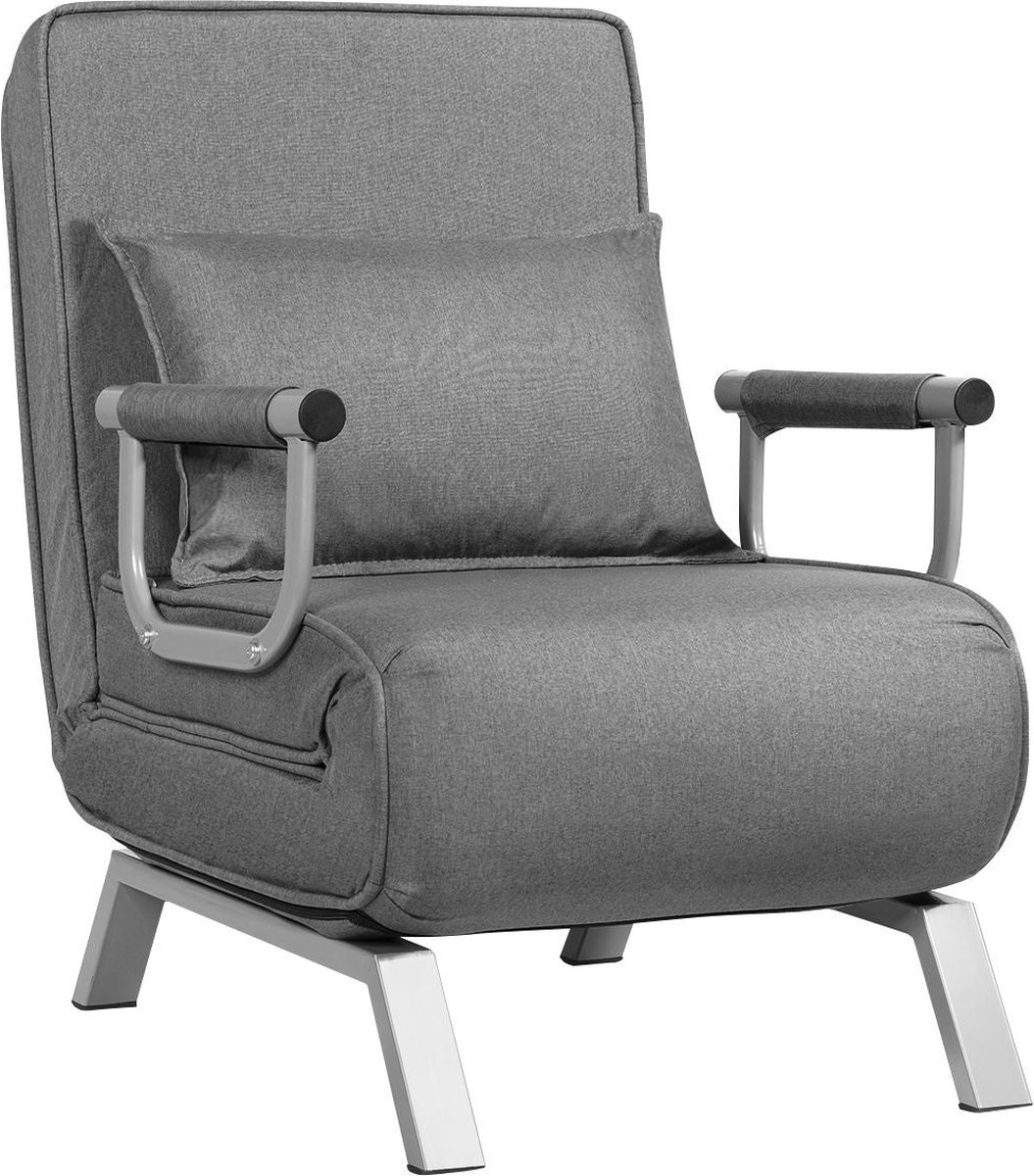HOMCOM Schlafsofa 3 in 1 Sofa, Sessel oder Liege 833-040V01