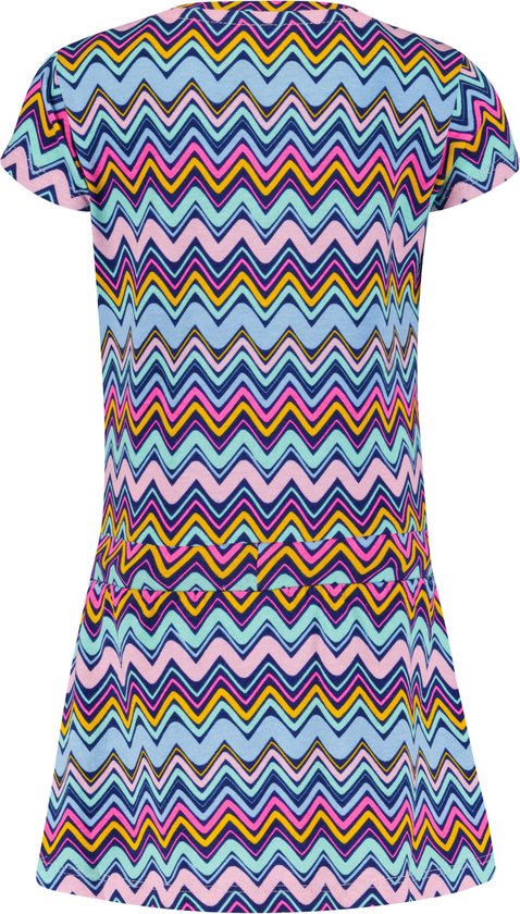 4PRESIDENT Robe Filles - Zigzag AOP - Taille 74 - Robes Filles