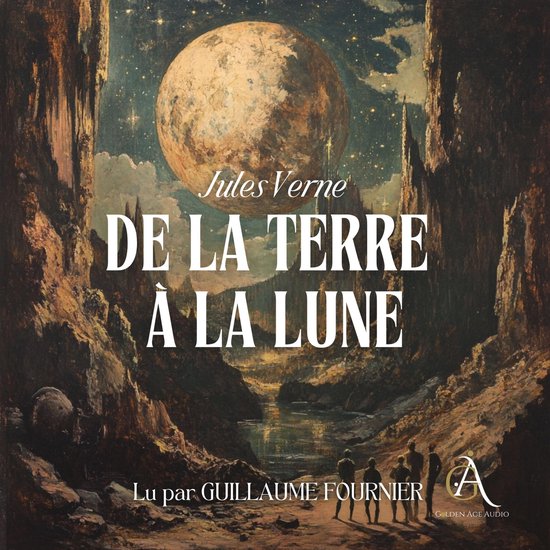 De la Terre à la Lune - Livre Audio - cover