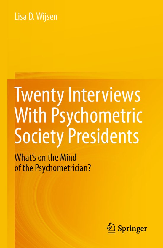 Twenty Interviews With Psychometric Society Presidents - cover