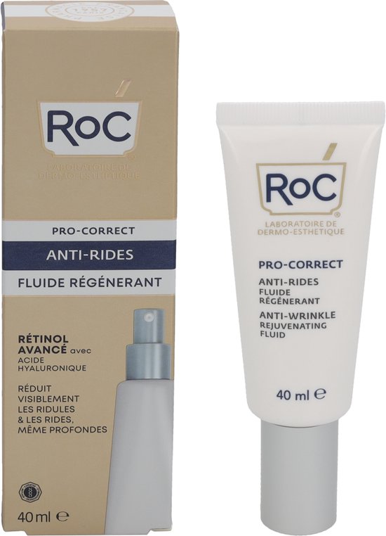 Produit Roc ROC Pro Correct Anti-Wrinkle Rejuvenatic Fluid 40 ml | bol