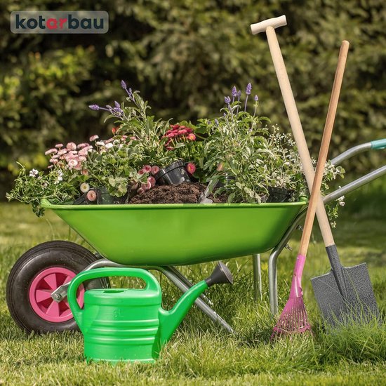 Robuuste spade 290 x 190 mm - tuinspade met stalen schep voor planten - 38 mm steeldiameter van Ribimex — afbeelding 2