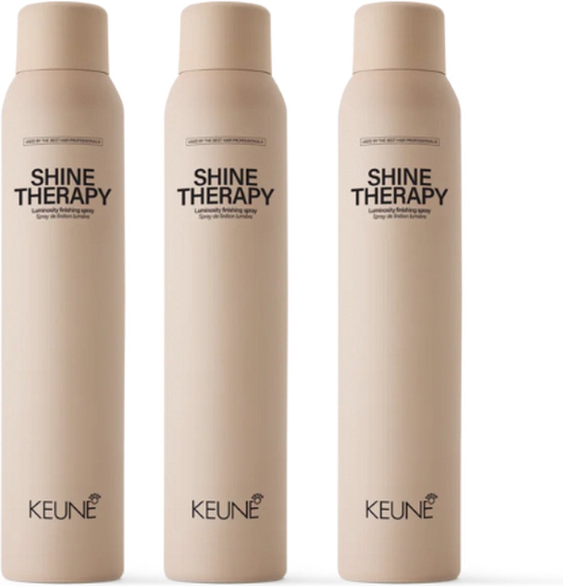 3 stuks - Keune - Shine Therapy - Luminosity Finishing Spray 200 ml